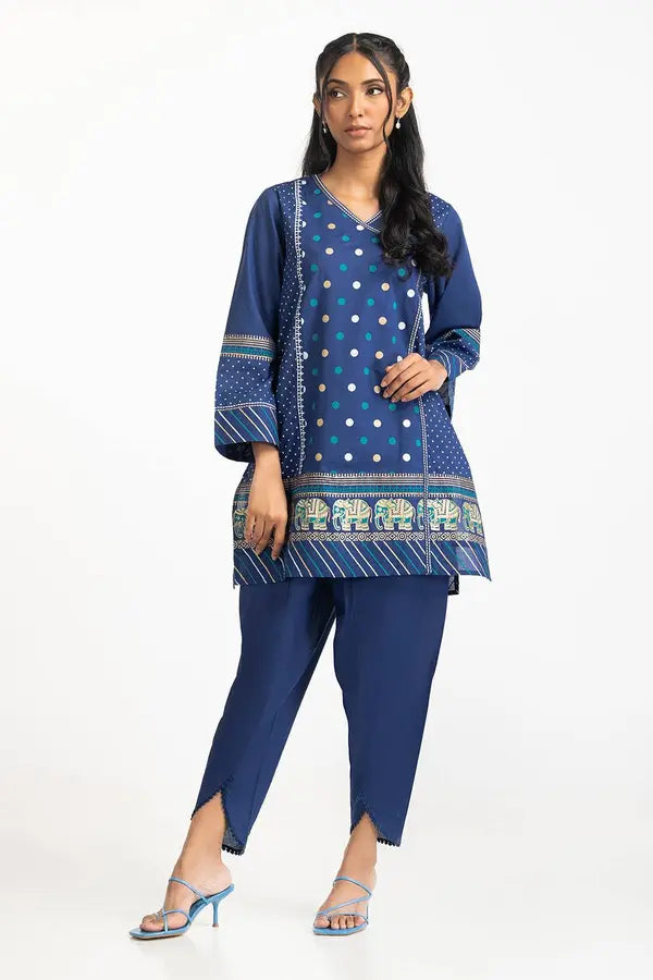 3PC Lawn Printed Suit IUSTKSD-676
