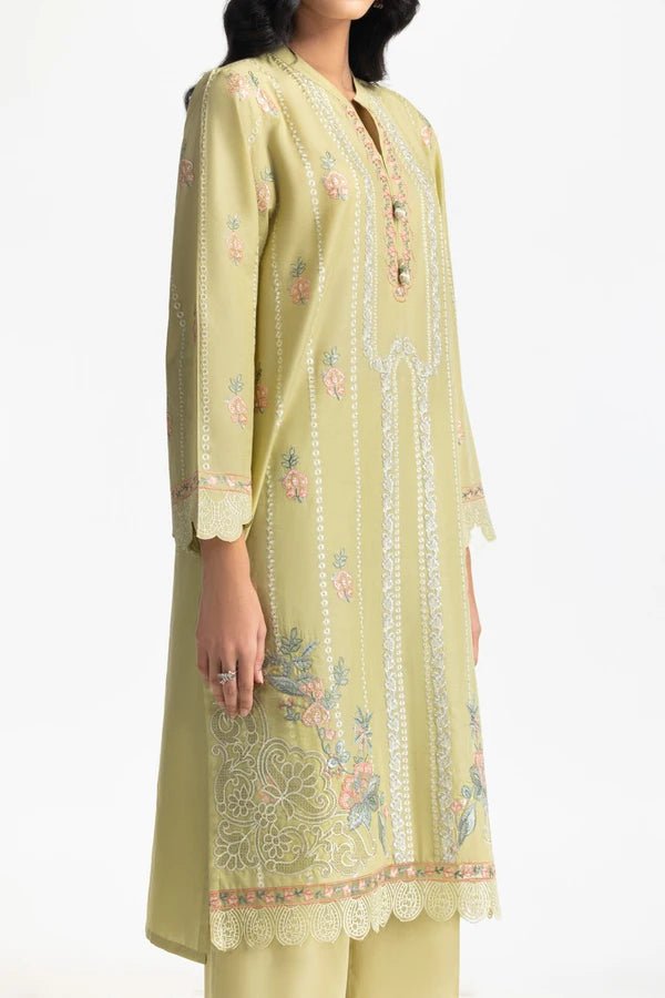 3PC Lawn Embroidered Suit IUSTKSD-605