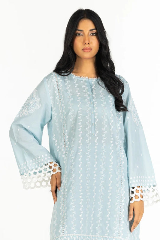 3PC Lawn Embroidered Suit IUSTKSD-602